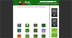 Desktop Screenshot of onlypoolgames.com